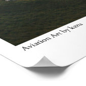 Poster luchtvaartkunst "P-47D Thunderbolt "Saucy S (Hoek)