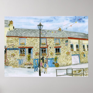 poster "Lugger Inn (Polruan)"