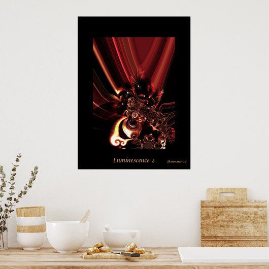 Poster Luminescentie 2 (Keuken)