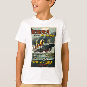  Poster Lusitania (Iers recruiting) T-shirt