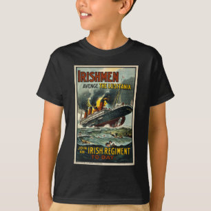  Poster Lusitania (Iers recruiting) T-shirt