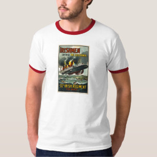 Poster Lusitania (Iers recruiting) T-shirt