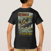  Poster Lusitania (Iers Recruiting) T-shirt (Achterkant)
