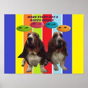 Poster maakt elke dag een fijne vrijdag