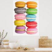 Poster Macarons (Keuken)