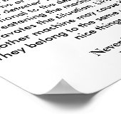 Poster - Machineverstoring Waarschuwing (Hoek)