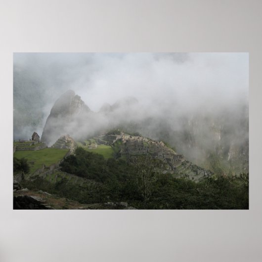 Poster Machu Picchu (Voorkant)