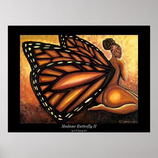 Poster Madame Butterfly II (Voorkant)