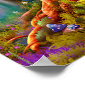 poster magische boom (Hoek)