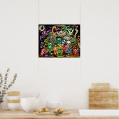 Poster Magische creaties (Keuken)