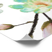 Poster Magnolia Pattern (Hoek)