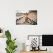 Poster Magyar Vizsla verschiedene Größen! (Thuiskantoor)