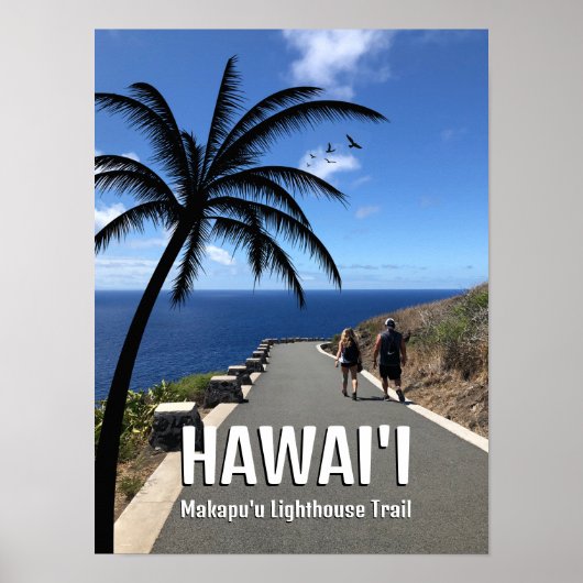 Poster - Makapu'u vuurtoren Trail (Voorkant)