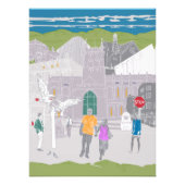 Poster Malvern Kunstwerkillustratie (Voorkant)