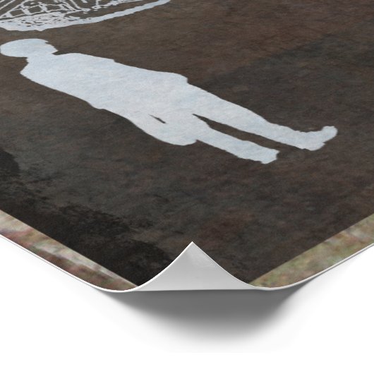 POSTER Man DISOBEY Tank (Hoek)