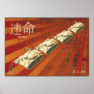 POSTER Man DISOBEY Tank