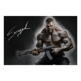 Poster Man Enraged 02