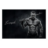 Poster Man Enraged 04 (Voorkant)