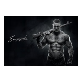 Poster Man Enraged 04