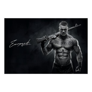 Poster Man Enraged 04