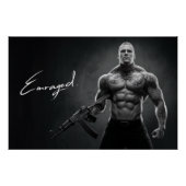 Poster Man Enraged 07 (Voorkant)