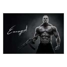 Poster Man Enraged 07