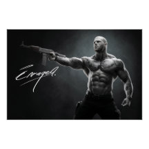 Poster Man Enraged 09