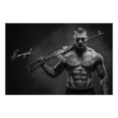 Poster Man Enraged 10 (Voorkant)
