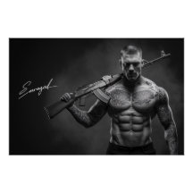 Poster Man Enraged 10