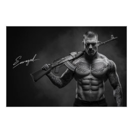 Poster Man Enraged 10