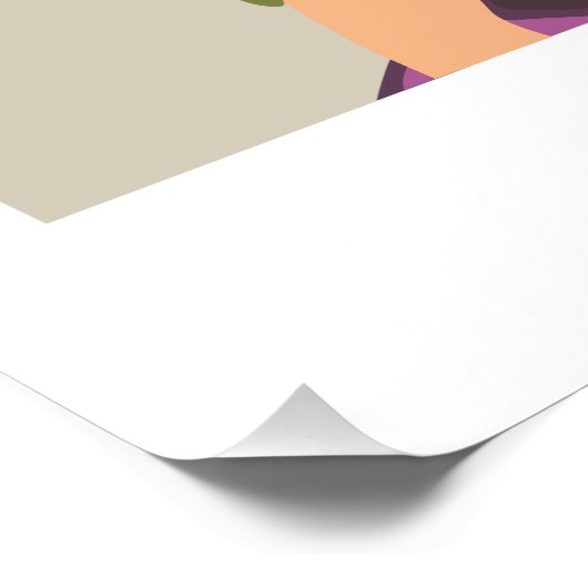 poster man in sports car (Hoek)