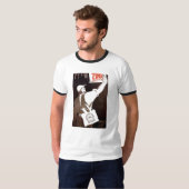 poster man zinc propganda t-shirt (Voorkant volledig)