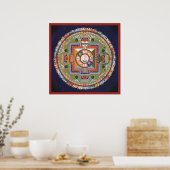 POSTER Mandala van Compassie - vanaf $ 14,25 (Keuken)