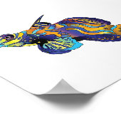 Poster - Mandarijnse vis (Hoek)