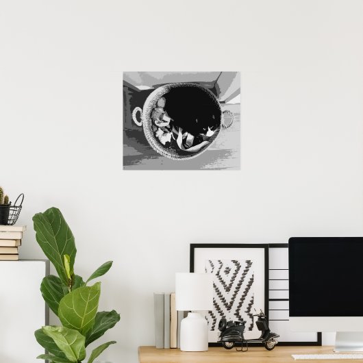 Poster mandje (Thuiskantoor)