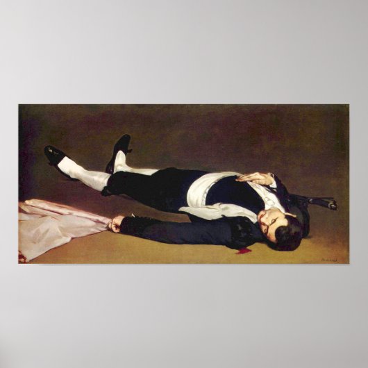 Poster Manet Dead Matador (Voorkant)