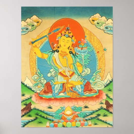 Poster Manjushri (Voorkant)