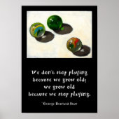 POSTER MARBLES PLAY (SHAW) (Voorkant)