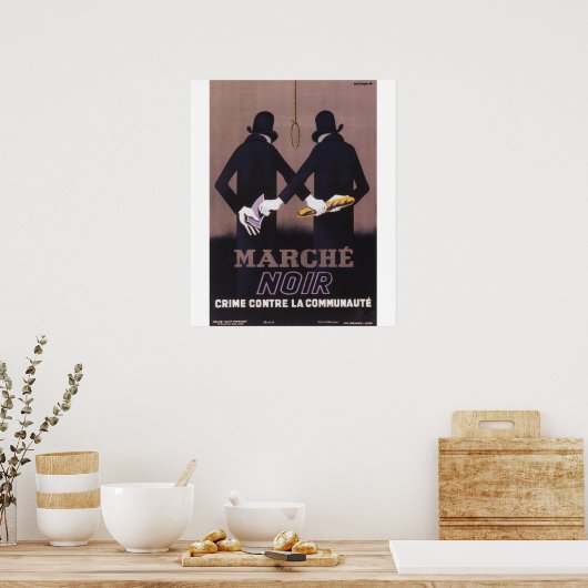 Poster Marche Propaganda (Keuken)