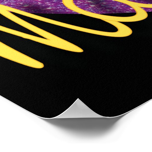 Poster Mardi Gras Mask (Hoek)