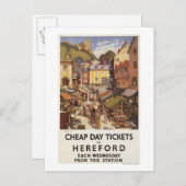 Poster Marktonderzoek Briefkaart (Voorkant / Achterkant)