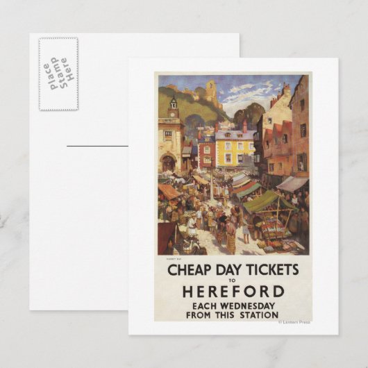 Poster Marktonderzoek Briefkaart (Voorkant / Achterkant)