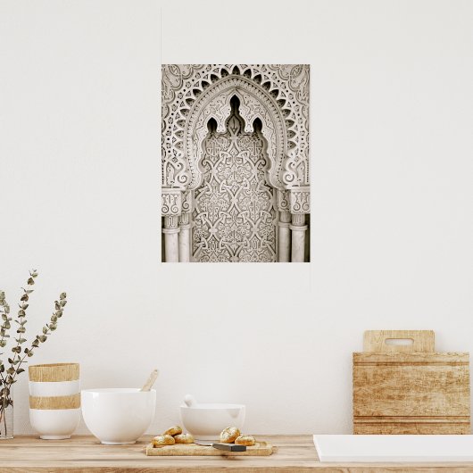 Poster - Marokkaanse Arch (Keuken)