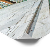 Poster - Marokkaanse architectuur (Hoek)