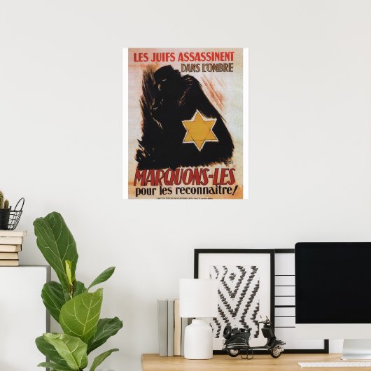 Poster Marquons-les-Propaganda (Thuiskantoor)