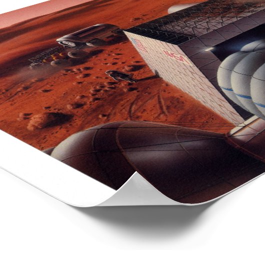 Poster Mars-basis (Hoek)