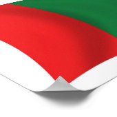 Poster Mars-vlag afdrukken (Hoek)