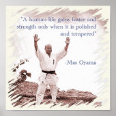 Poster Mas Oyama (Voorkant)