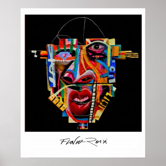 Poster: Mascara van Flavio Rossi Poster (Voorkant)