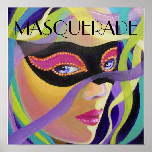 Poster MASQUERADE (Voorkant)